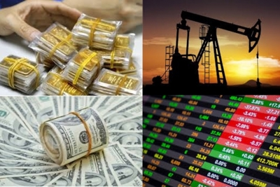 Giá vàng và USD giảm, tiền có chọn chứng khoán?