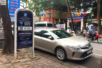 Hà Nội tạm dừng thí điểm mô hình iParking từ ngày 1/9