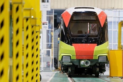Đoàn tàu đầu tiên metro Nhổn-ga Hà Nội về nước cuối tháng 10