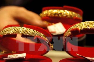 Giá vàng thế giới tăng 1% do lo ngại bất ổn tại Trung Đông