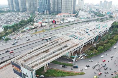 Mạng tuyến metro đang từng bước hình thành
