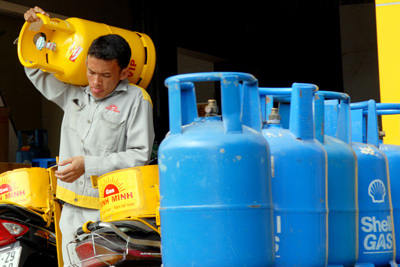 Từ 1/10, giá gas trong nước sẽ tăng lên 2.000 đồng/kg