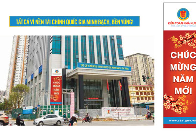 Một số hình ảnh về Bộ nhận diện Kiểm toán Nhà nước theo Logo mới