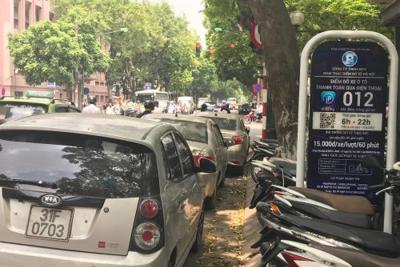 Hà Nội tiếp tục thí điểm dịch vụ tìm điểm trông giữ xe qua iparking