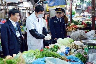 Thí điểm thanh tra chuyên ngành an toàn thực phẩm tại 9 địa phương