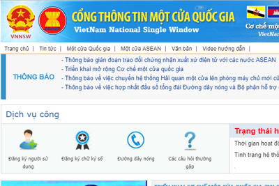 Kết nối thêm 5 thủ tục vào Cơ chế một cửa quốc gia