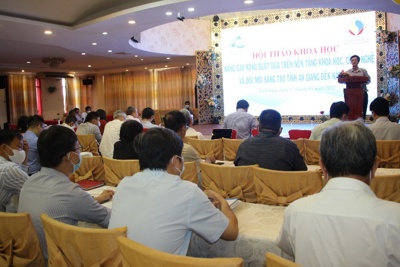 An Giang nâng cao năng suất dựa trên nền tảng khoa học công nghệ và đổi mới sáng tạo