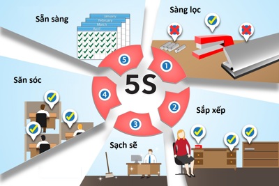Áp dụng 5S trong sản xuất: Nền tảng quan trọng giúp doanh nghiệp nâng cao năng suất chất lượng