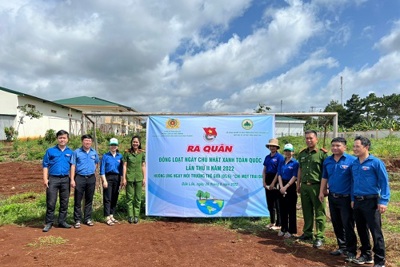 Nhiều hoạt động ý nghĩa hưởng ứng Ngày Môi trường thế giới 5/6 và Tháng hành động vì môi trường năm 2022