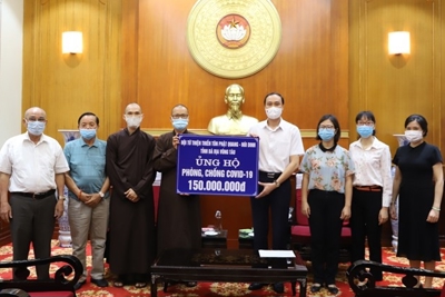 Vận động các cơ sở tôn giáo chung tay phòng chống dịch