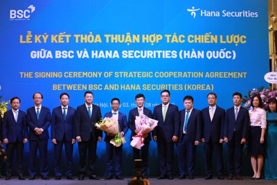 BSC và HSC ký kết thỏa thuận hợp tác chiến lược