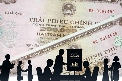 Kho bạc Nhà nước giảm phát hành trái phiếu Chính phủ