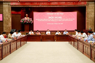 Hà Nội thúc đẩy sản xuất, kinh doanh, bảo đảm nguồn thu bền vững