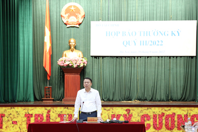 Tổng thu ngân sách nhà nước 9 tháng tăng 22% so với cùng kỳ năm 2021 