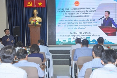 Thúc đẩy sản xuất, tiêu dùng bền vững, hướng tới kinh tế tuần hoàn