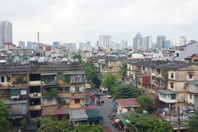 Phương án mới cải tạo chung cư cũ