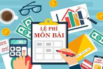 Hướng dẫn nộp lệ phí môn bài năm 2022