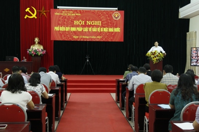 Tạo bước chuyển biến tích cực trong học tập, làm theo Bác tại Đảng bộ cơ quan Tổng cục Dự trữ Nhà nước