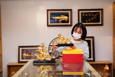"Hổ vàng" đắt hàng cận Tết Nguyên đán Nhâm Dần
