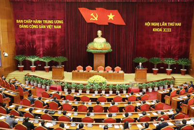 Ban Chấp hành Trung ương thông qua Nghị quyết Hội nghị Trung ương Đảng lần 2, khóa XIII