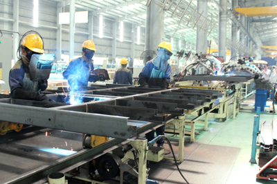 Thời cơ tốt cho lĩnh vực sản xuất