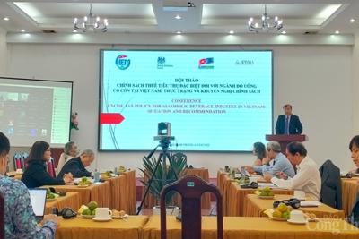 Tiêu thụ đồ uống có cồn tăng nhanh, cần phương pháp tính thuế mới?