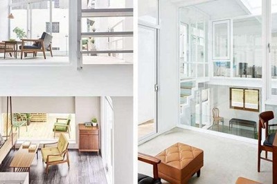 Ngôi nhà xập xệ 40 năm tuổi "lột xác" thành không gian sống lý tưởng