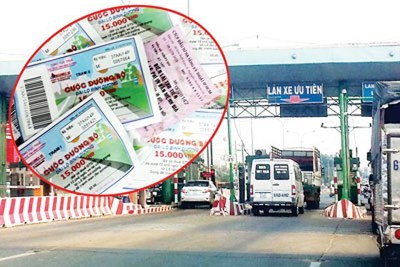 Triệt xóa đường dây làm giả hóa đơn thanh toán cước phí đường bộ