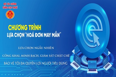 Chương trình “Hóa đơn may mắn” góp phần bảo vệ tối đa quyền lợi người tiêu dùng