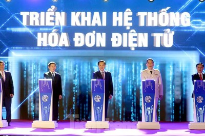 Triển khai thành công hóa đơn điện tử giai đoạn 1 theo lộ trình