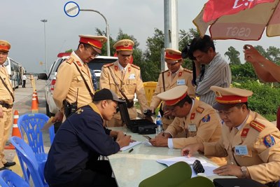 Quý I/2019, xử lý 182 trường hợp lái xe dương tính với chất ma túy