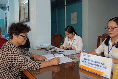 Chi trả lương hưu, trợ cấp tháng 5 và 6 vào cùng một kỳ của tháng 5/2021