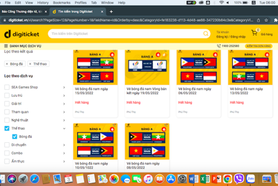 Vé xem bóng đá nam SEA Games 31: Chỉ còn vé “chợ đen” với giá ngất ngưởng