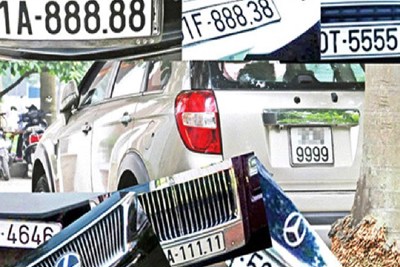 Nghiên cứu kỹ lưỡng trước khi áp dụng việc đấu giá biển số xe