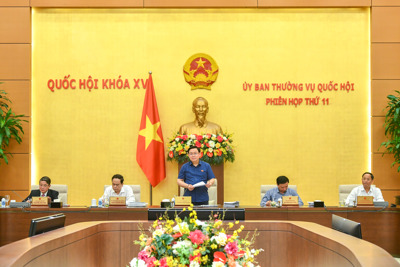Ủy ban Thường vụ Quốc hội bế mạc Phiên họp thứ 11