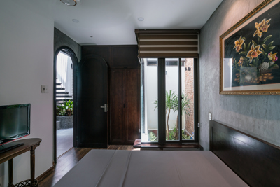 Thiết kế giản dị, hoài cổ của ngôi nhà gạch ở Đà Nẵng