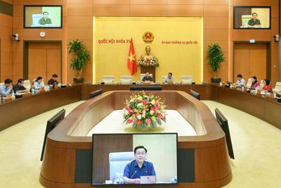 Ủy ban Thường vụ Quốc hội cho ý kiến về gói hỗ trợ phục hồi kinh tế - xã hội