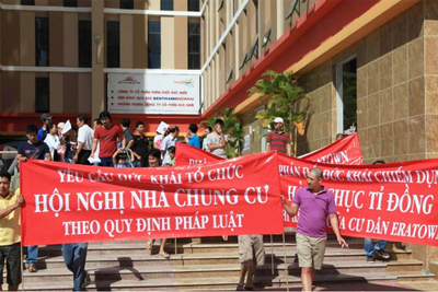 Sửa luật để đưa tranh chấp chung cư ra toà