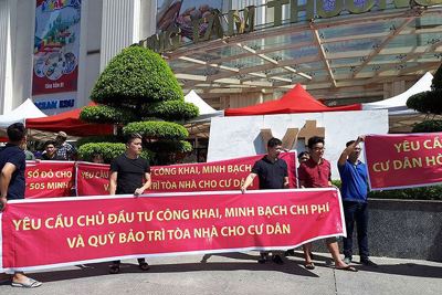Một nửa chung cư Hà Nội chưa bàn giao phí bảo trì, đề nghị chuyển cơ quan điều tra