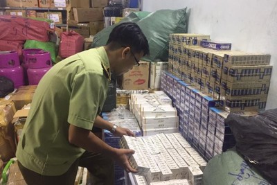 Nhờ kiểm soát dịch Covid-19, nguồn cung thuốc lá lậu giảm