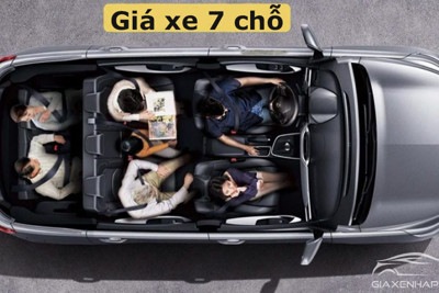 Xu hướng chọn ôtô 7 chỗ của khách Việt