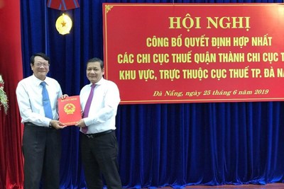 Hợp nhất các Chi cục Thuế cấp quận trực thuộc Cục Thuế Đà Nẵng 