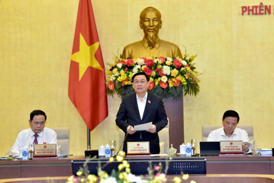 Khai mạc Phiên họp thường kỳ thứ 13 của Ủy ban Thường vụ Quốc hội