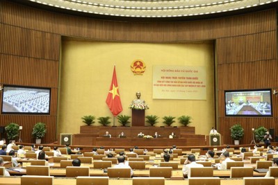 Hội nghị toàn quốc tổng kết công tác bầu cử Quốc hội khóa XV