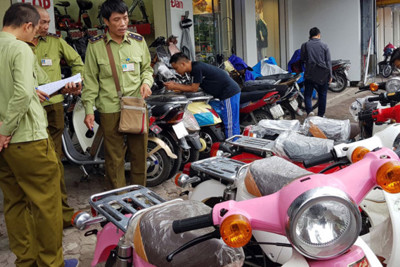 Xe máy nhái kiểu dáng tái xuất