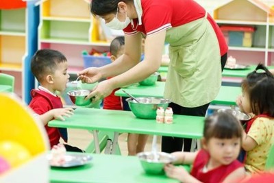 Giáo viên mầm non, tiểu học ngoài công lập được hỗ trợ đến 3,7 triệu đồng/người