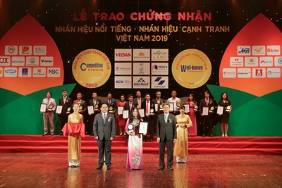 SeABank lọt vào top 20 “Nhãn hiệu nổi tiếng - Nhãn hiệu cạnh tranh năm 2019”