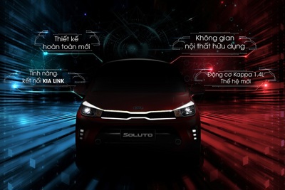 Kia Việt Nam nhận đặt hàng mẫu xe sedan Soluto, giá từ 399 triệu đồng