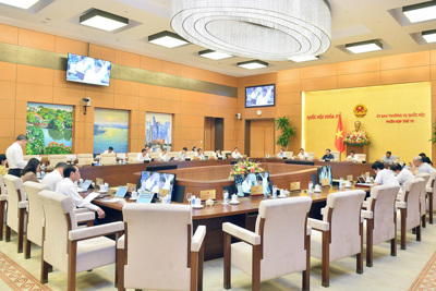 Ủy ban Thường vụ Quốc hội cho ý kiến về Báo cáo công tác 2022 và Kế hoạch Kiểm toán 2023