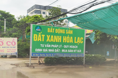 Nan giải sàn bất động sản "ngoài luồng"